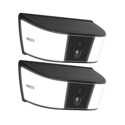 Arcctv 4mp applique solare - 4mp,