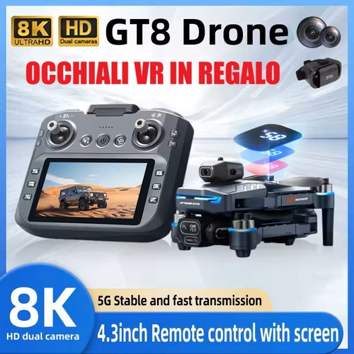 Drone gt8 8k gps - drone,