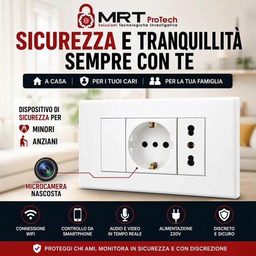 Presa living light microcamera - presa,
