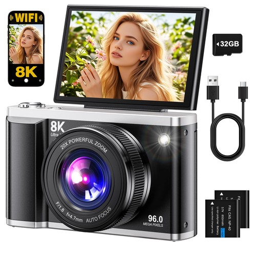 Fotocamera digitale 96mp - fotocamera, 8k