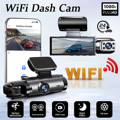 Dash cam doppia fotocamera - dash,