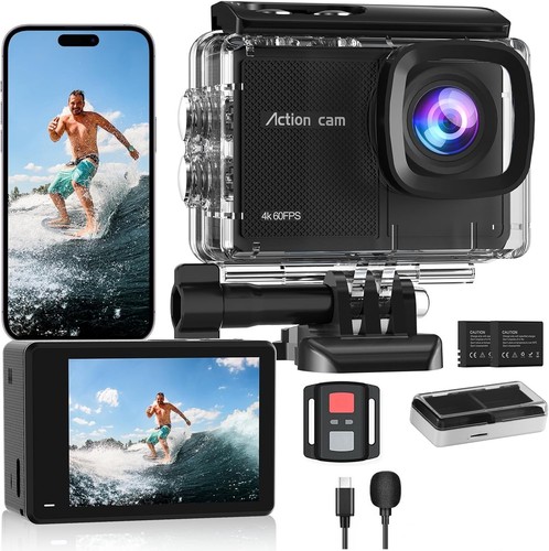 Action cam a16pro 60fps - action, 4k