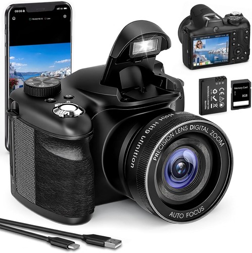 Fotocamera vlog wifi mnifto - wifi,
