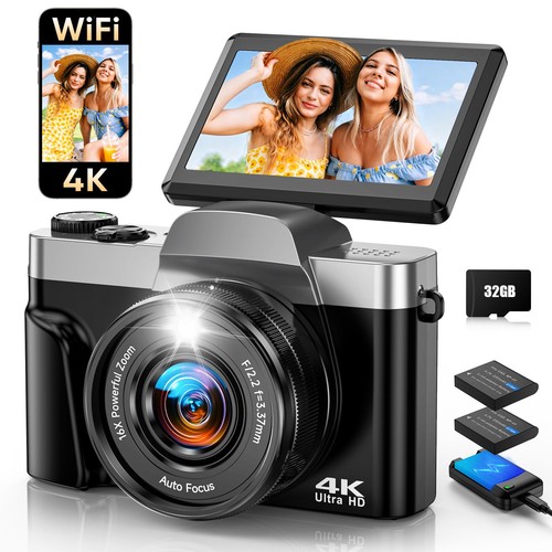 Fotocamera digitale con - fotocamera, 4k